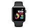 Apple Watch Series 2, 38 mm, GPS, Edelstahl Gehäuse, Schwarz mit Sport-Armband, Schwarz, 2016